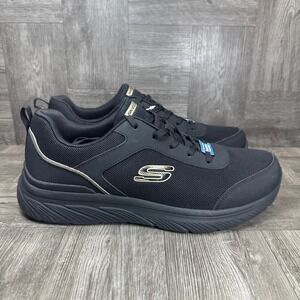 Skechers Memory Foam Women 11 Black Mesh Athletic Sneakers NEW